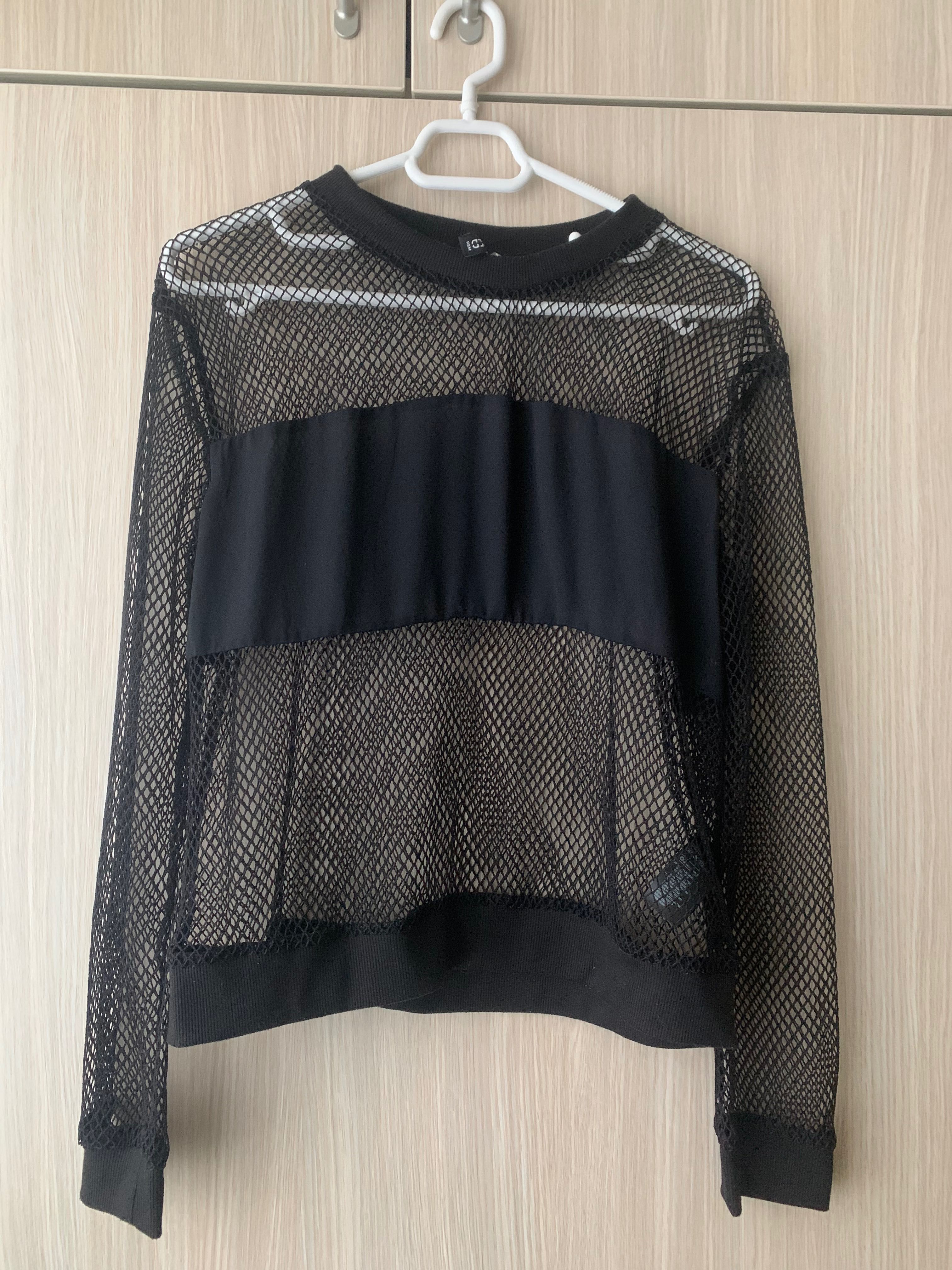 Дамска мрежеста блуза , размер 38