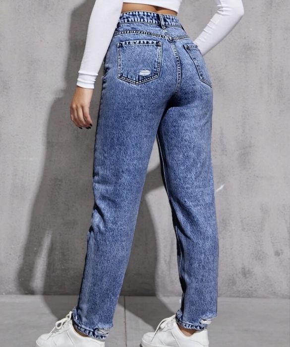 Дънки Mom Fit