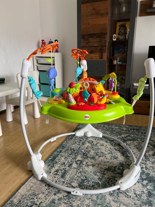 Centru de activitati/jumper (padurea tropicala) fisher price