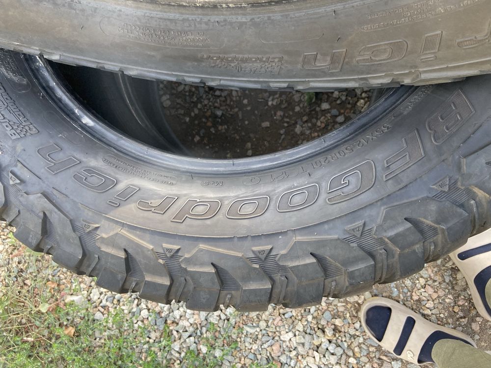 Пара грязевые шины 35/12,5/20 BFGoodrich M/T.