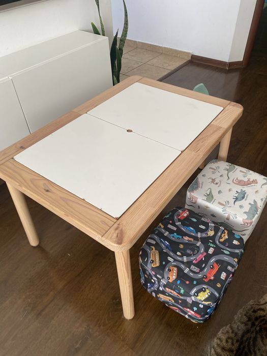 Masa flisat ikea cu taburete