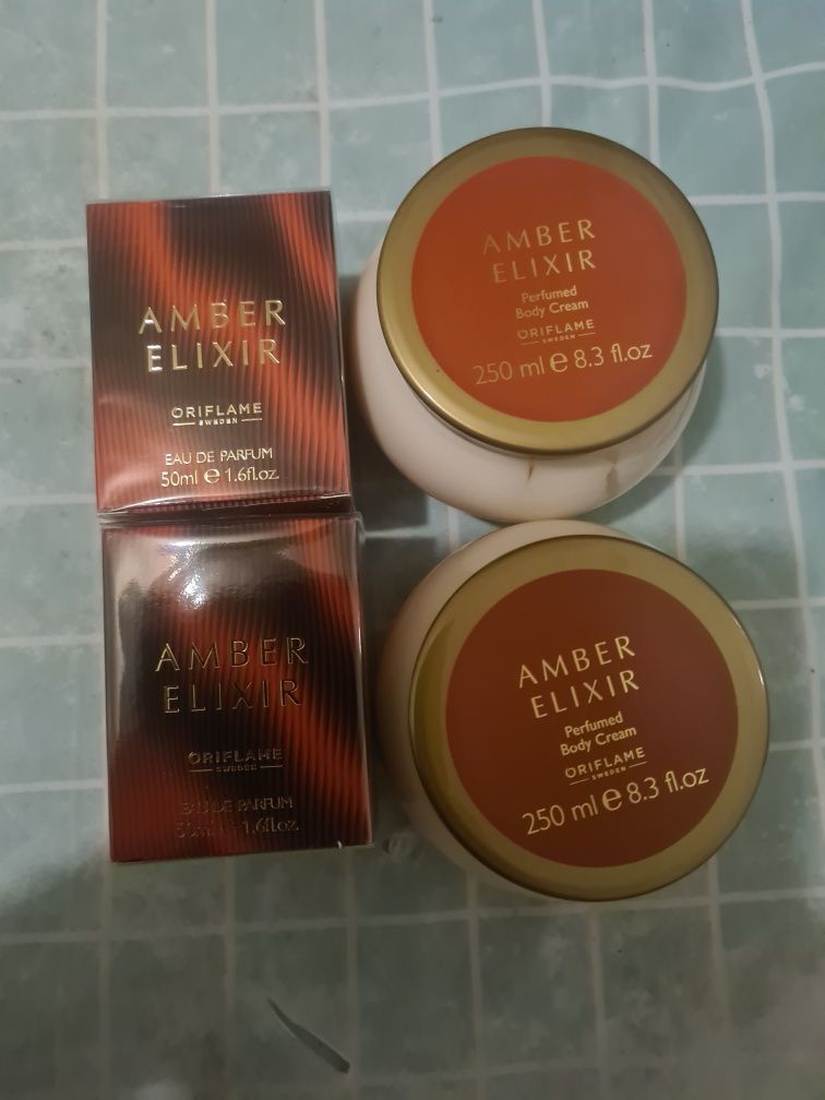 Transport gratuit &Amber Elixir Oriflame