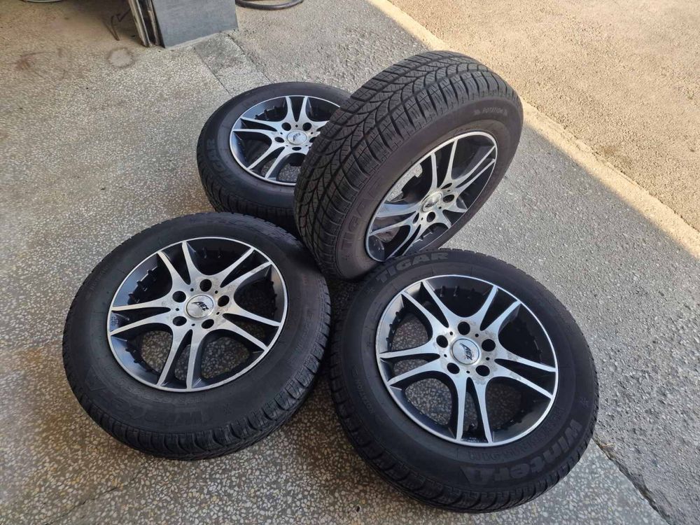 Алуминиеиви джанти с гуми за Ауди 15”