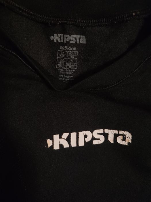 Tricou sport Kipsta – negru, mărimea XXL