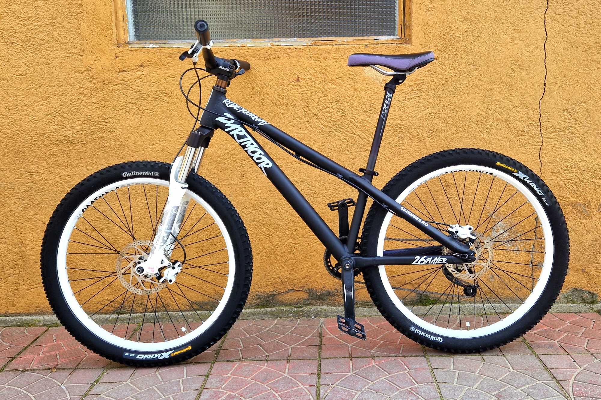 Vand bicicleta de Dirt Dartmoor