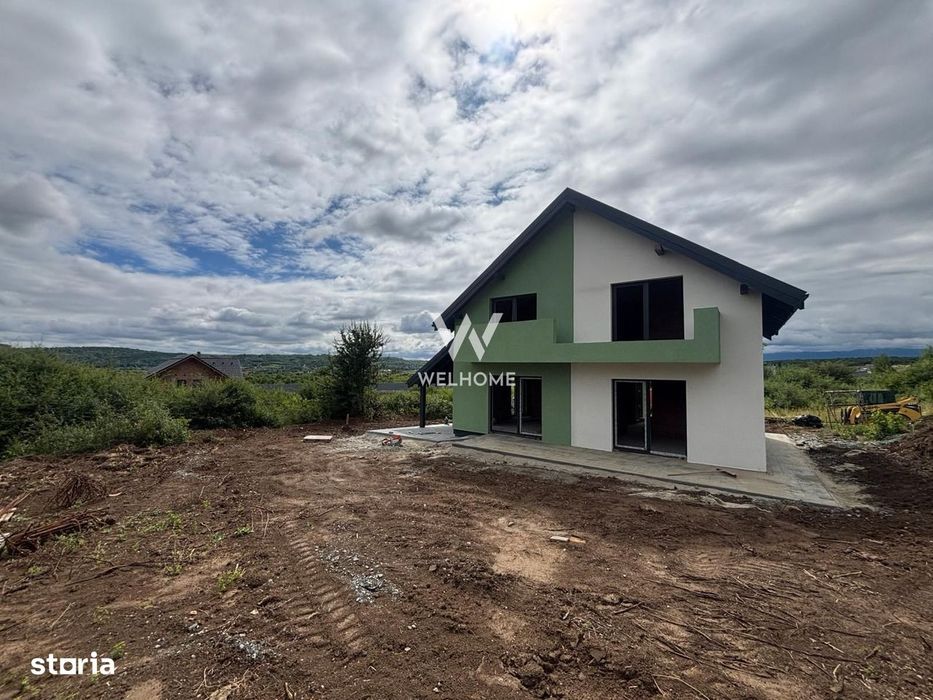 Casa Individuala cu CARPORT si teren 500 mp Selimbar-Sibiu