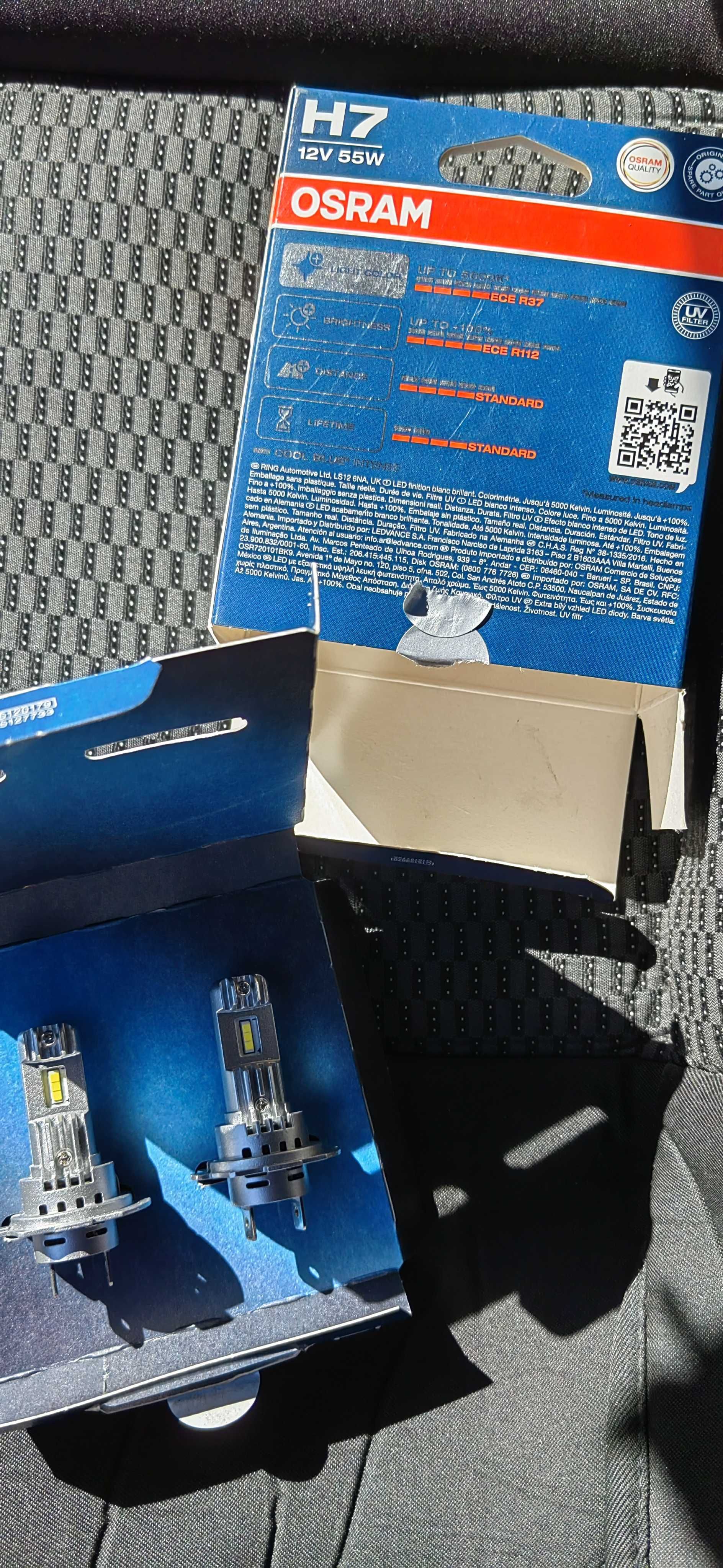 Лед крушки OSRAM H7 12V 55W