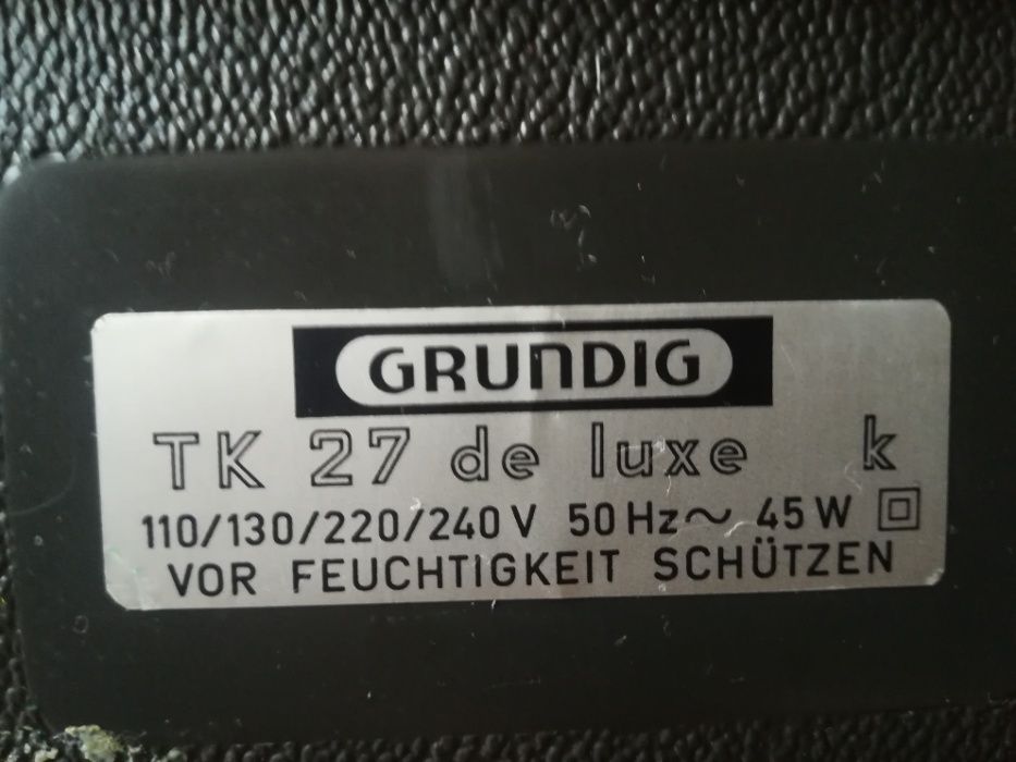 Magnetofon Grundig TK 27l de luxe stereo