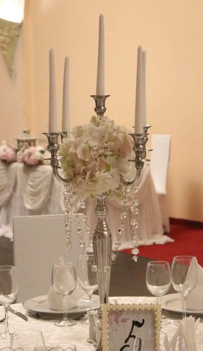 Sfeșnice metalice 72 cm inaltime