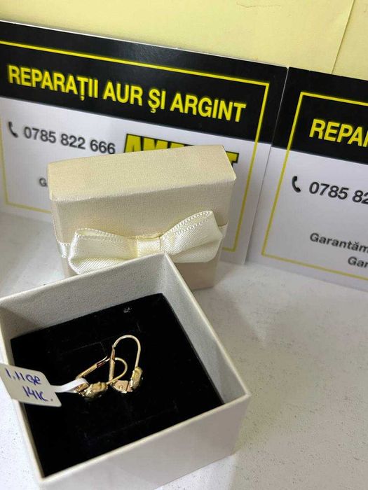 cercei aur 1.11gr 14k (m3) staramanet