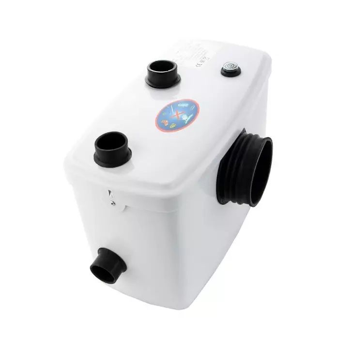 Pompa WC cu tocător, evacuare verticală 7m, 600W, 140l/minur