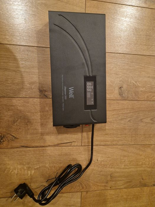 Stabilizator de tensiune cu releu, slim Well AVR-REL-SLIMPOWER500-WL,