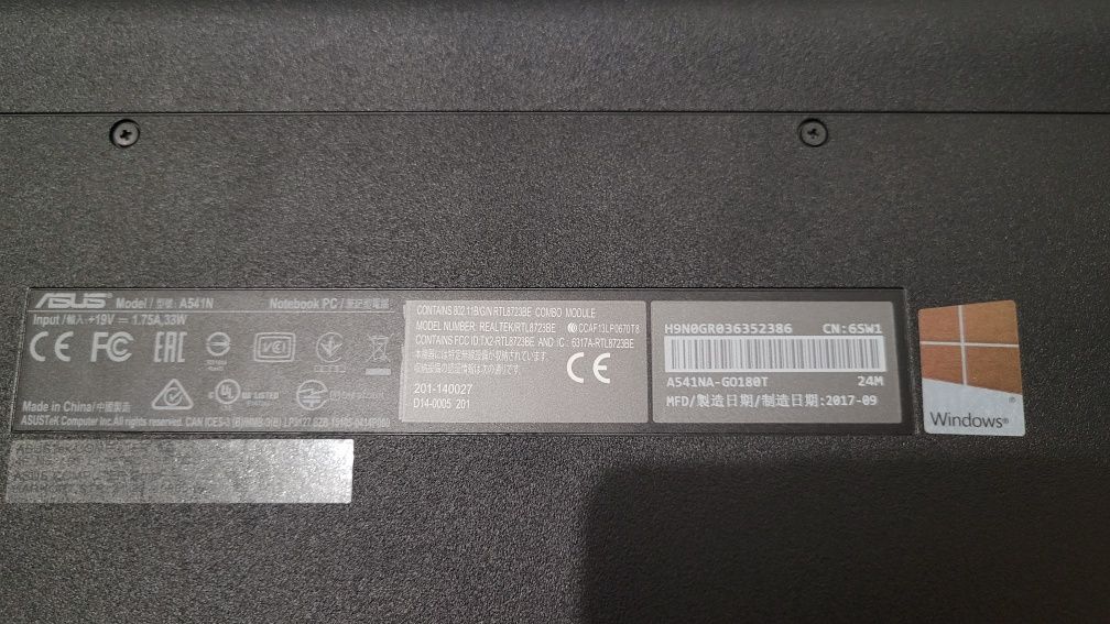 Laptop Asus VivoBook A541N