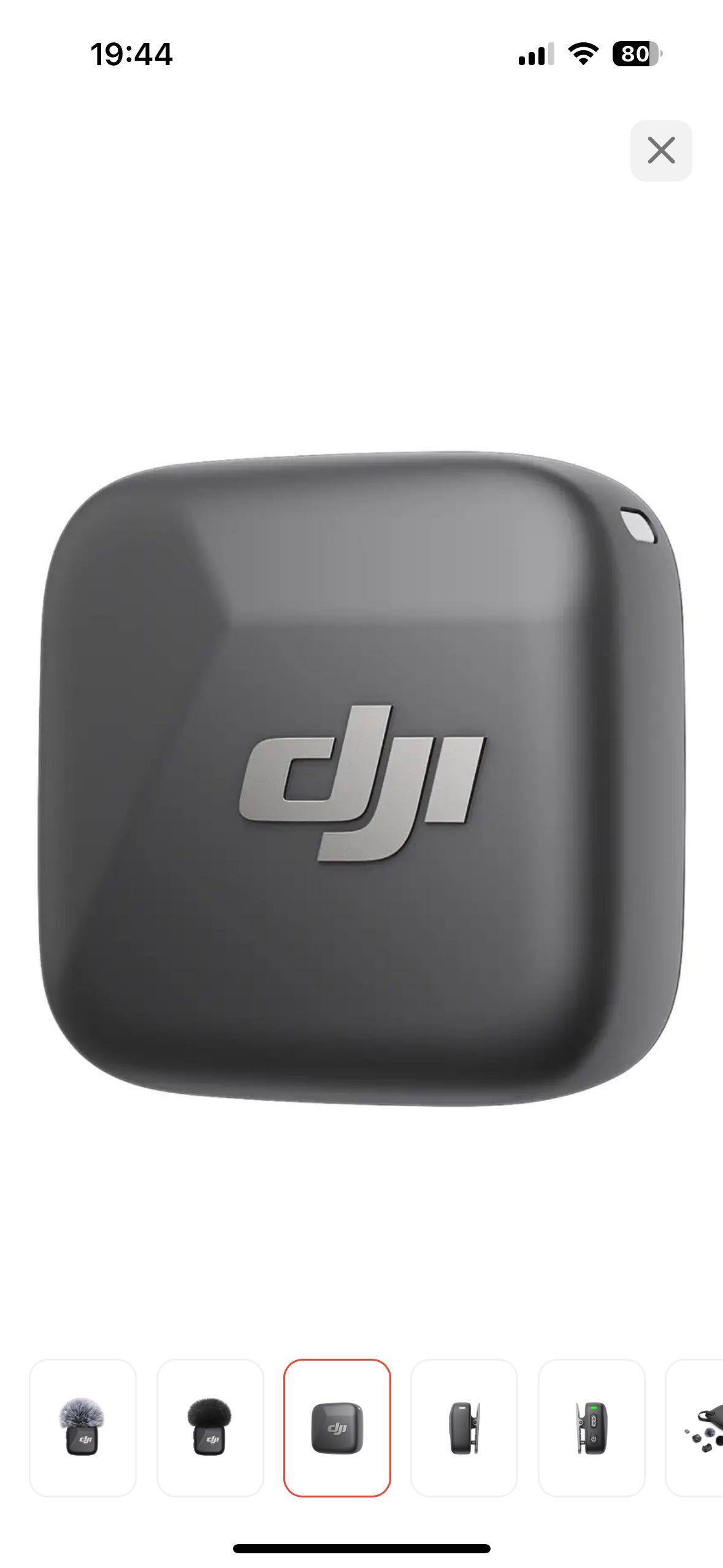 DJI Mic Mini микрофон