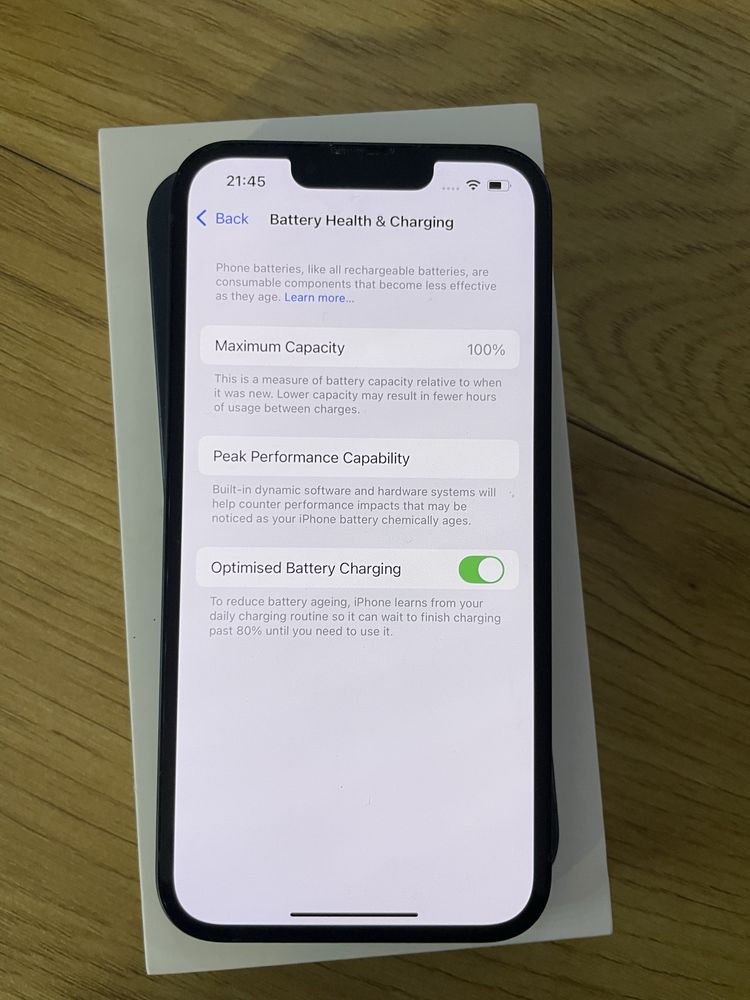 Бартер iPhone 13 128gb 100% midnight
