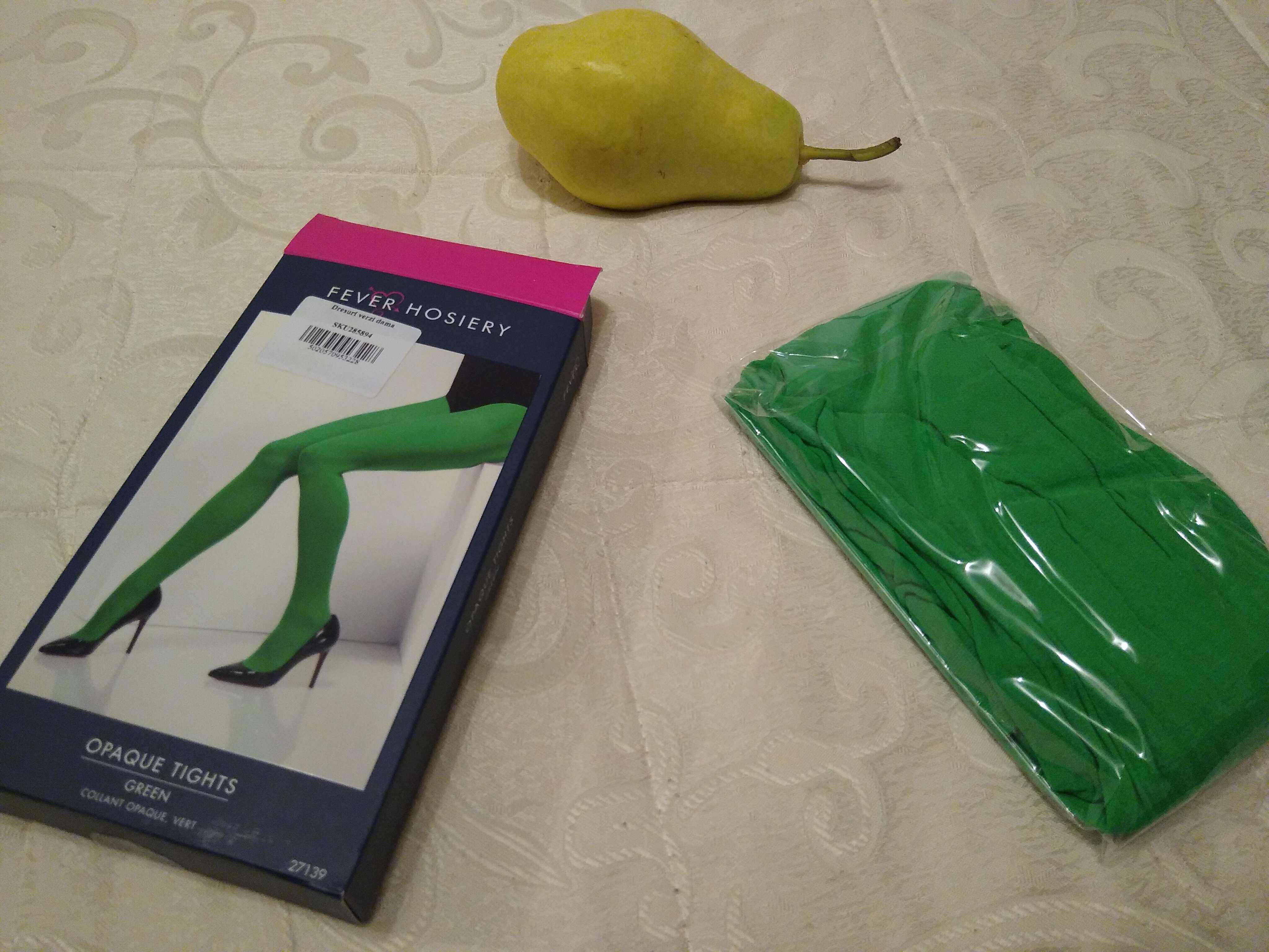 Dress dama chic pe verde, One Size Fits, Fever Hosiery