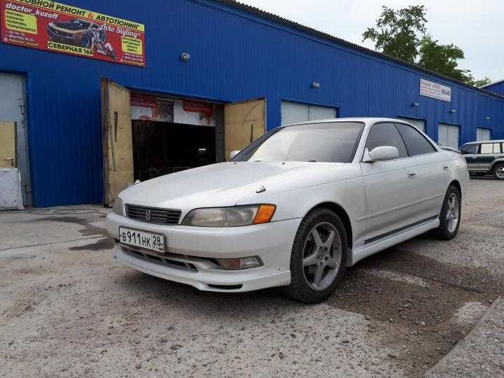 тюнинг обвес марк2 накладки Toyota mark 2  обвесы пороги накладка 90