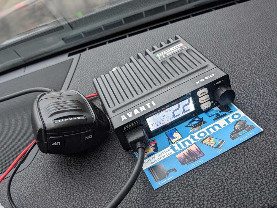 Statie Micuta Radio CB AVANTI Vero 20 ASQ Vox RFGain * Editie 2026 *