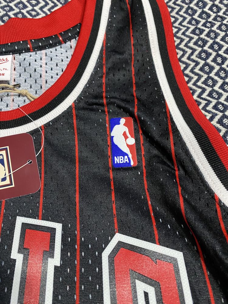 Vand maieu Rodman/Bulls 91 NBA Mitchell & Ness, nou, cu eticheta