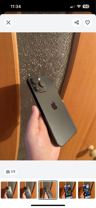 Айфон 14 Про Макс 1ТБ 87% В идеале