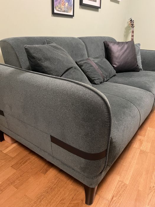 Диван LINZ 2.5 местен зеле.