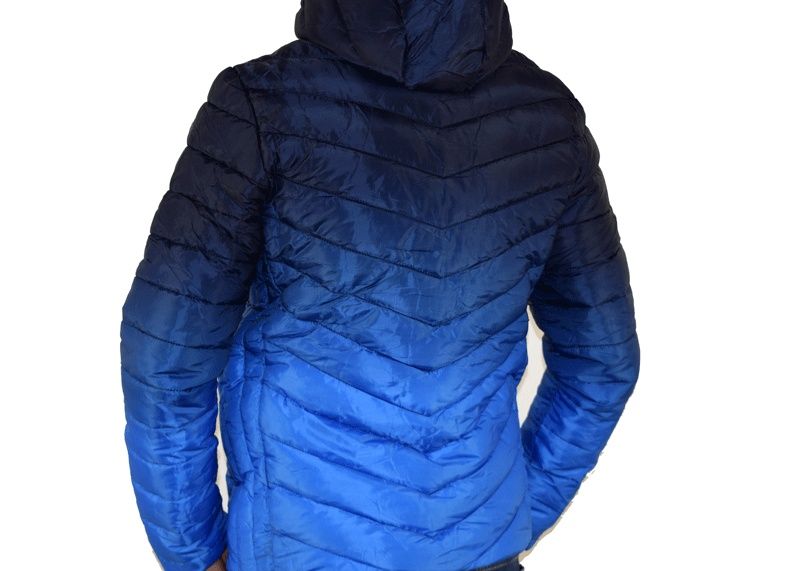 Модерно синьо мъжко яке