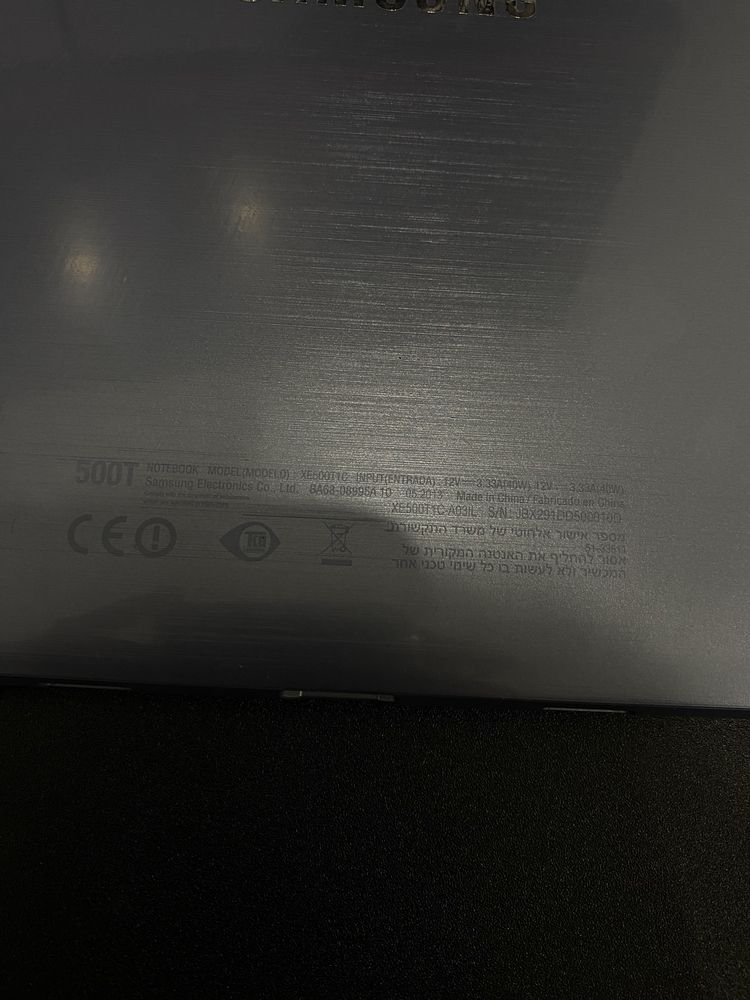 Tableta laptop Windows Samsung 500T