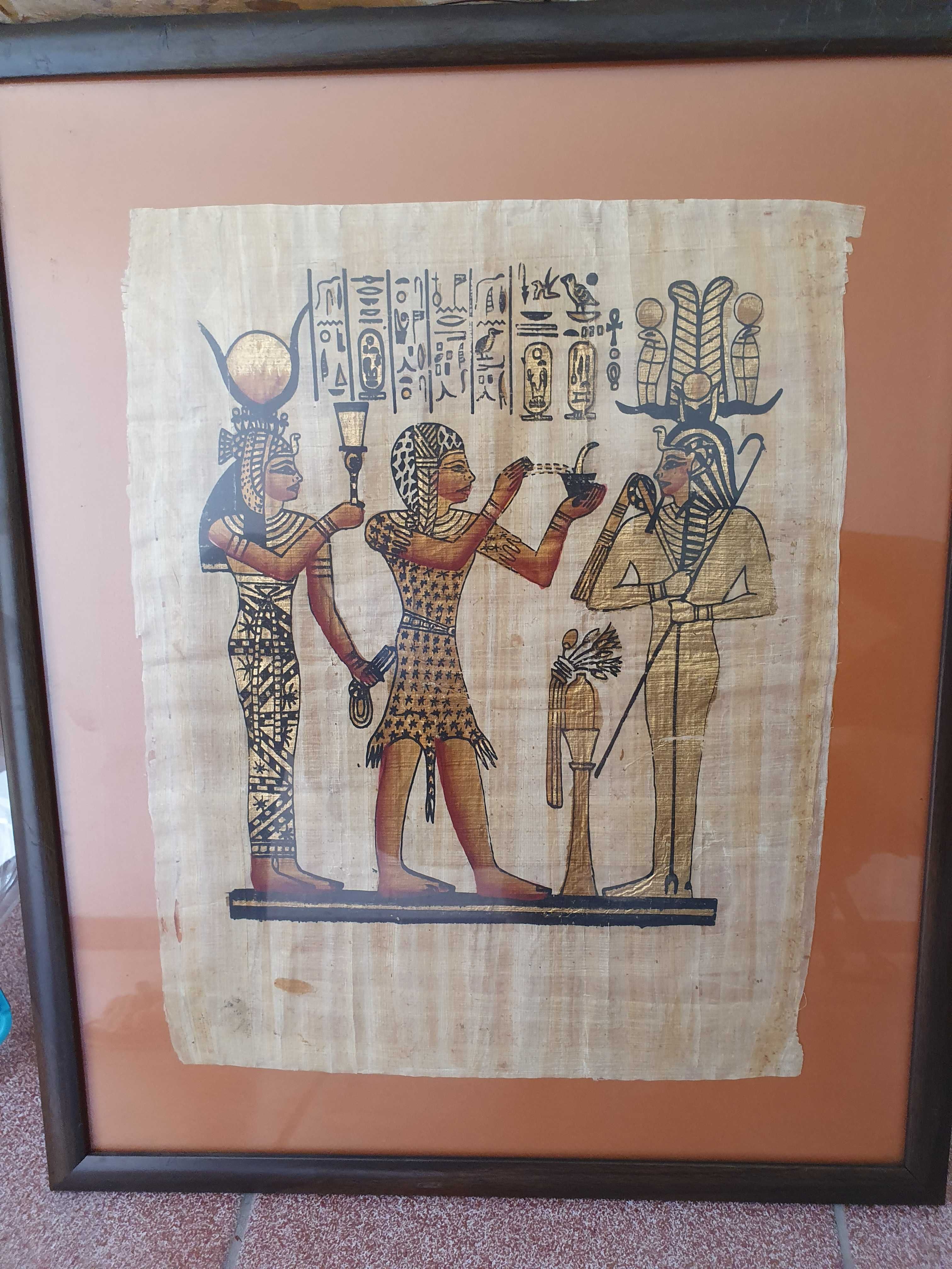 Картина с папирус