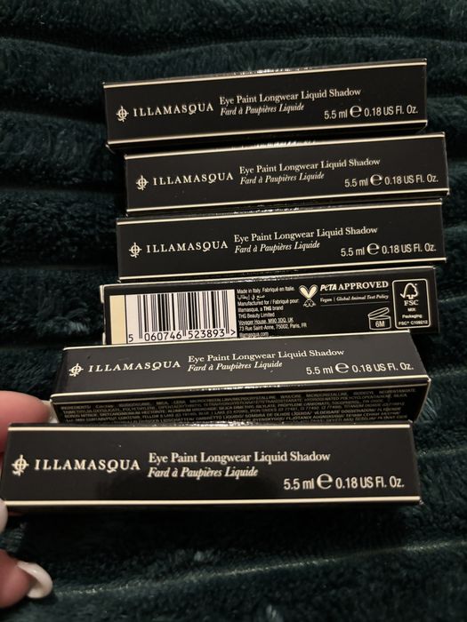 Set 6 eye paint ILLAMASQUA