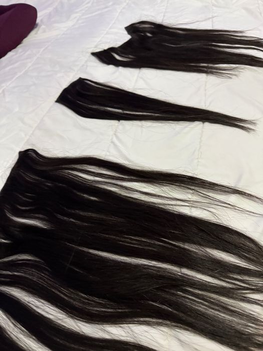 Естествена коса, закупена от салон Ванет