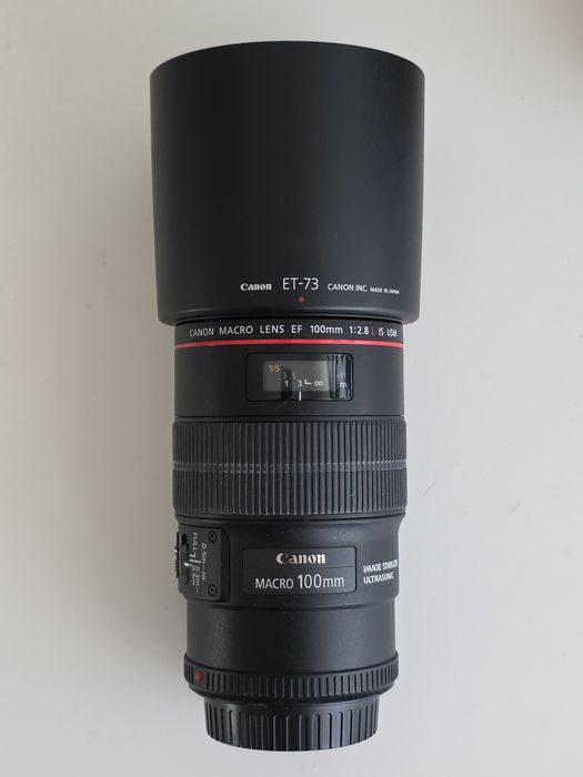 Obiectiv Canon 100 mm f 2.8L IS USM Macro