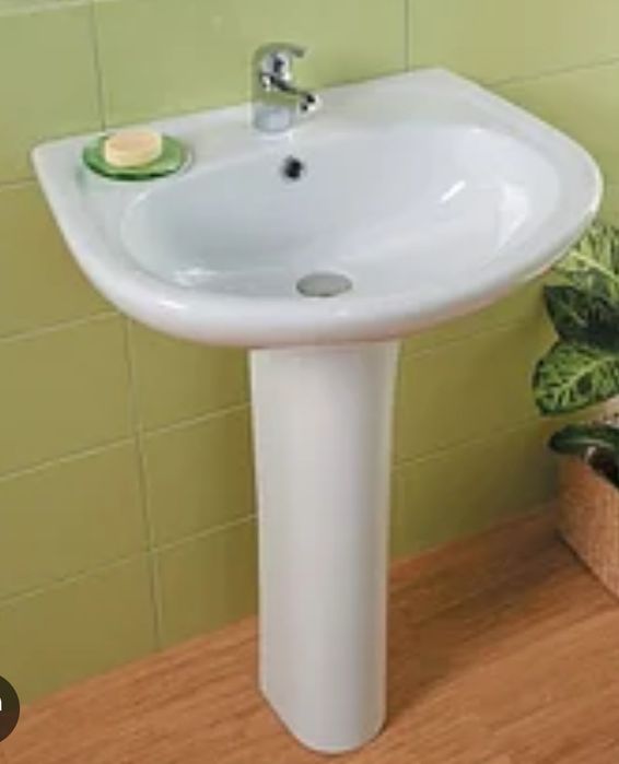раковина с пьедесталом