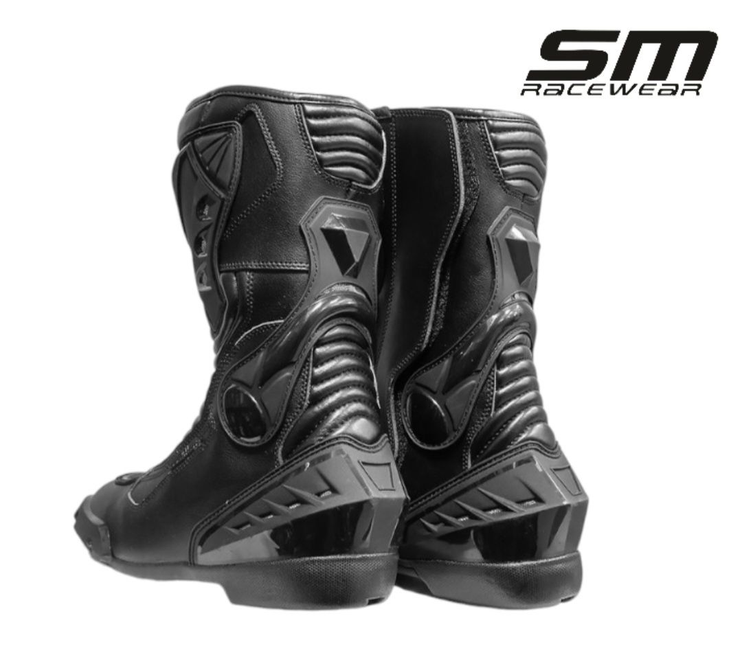 Cizme moto piele naturala SM Long marimi 38, 39, 40, 41, 42, 43, 44,45