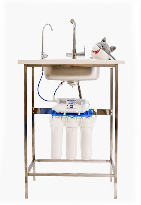 Sistem de ultrafiltrare, scapa de carat baxuri cu apa, stat la cozi