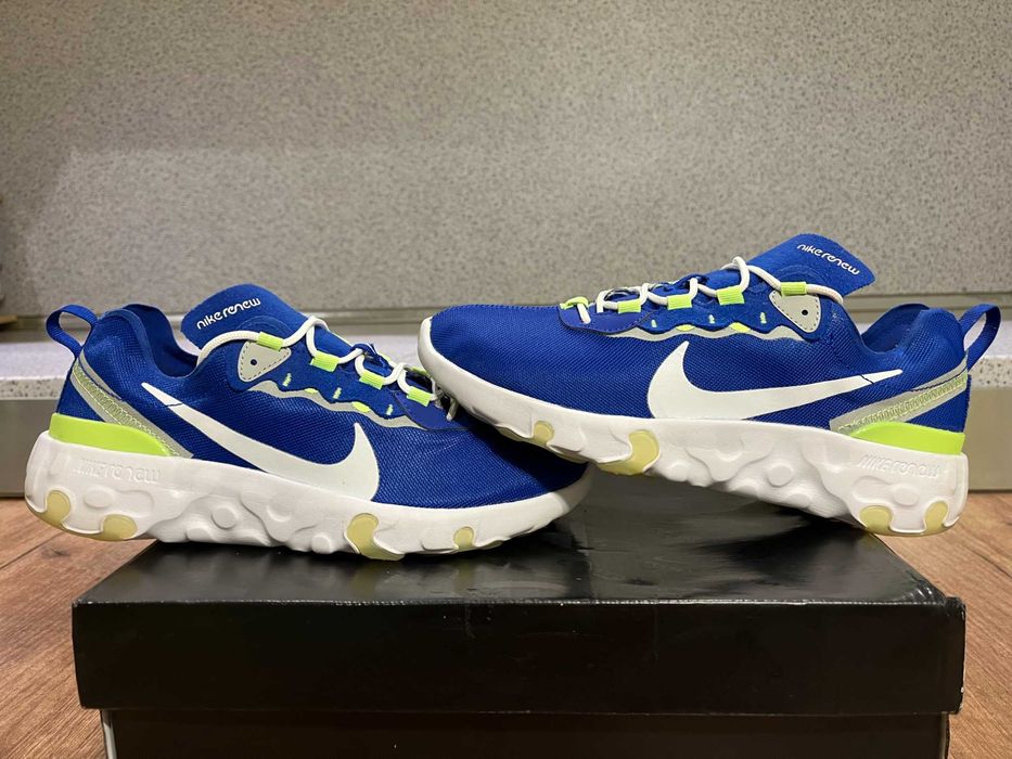 ОРИГИНАЛНИ *** Nike Renew Element 55 GS Hyper Blue Ghost Green