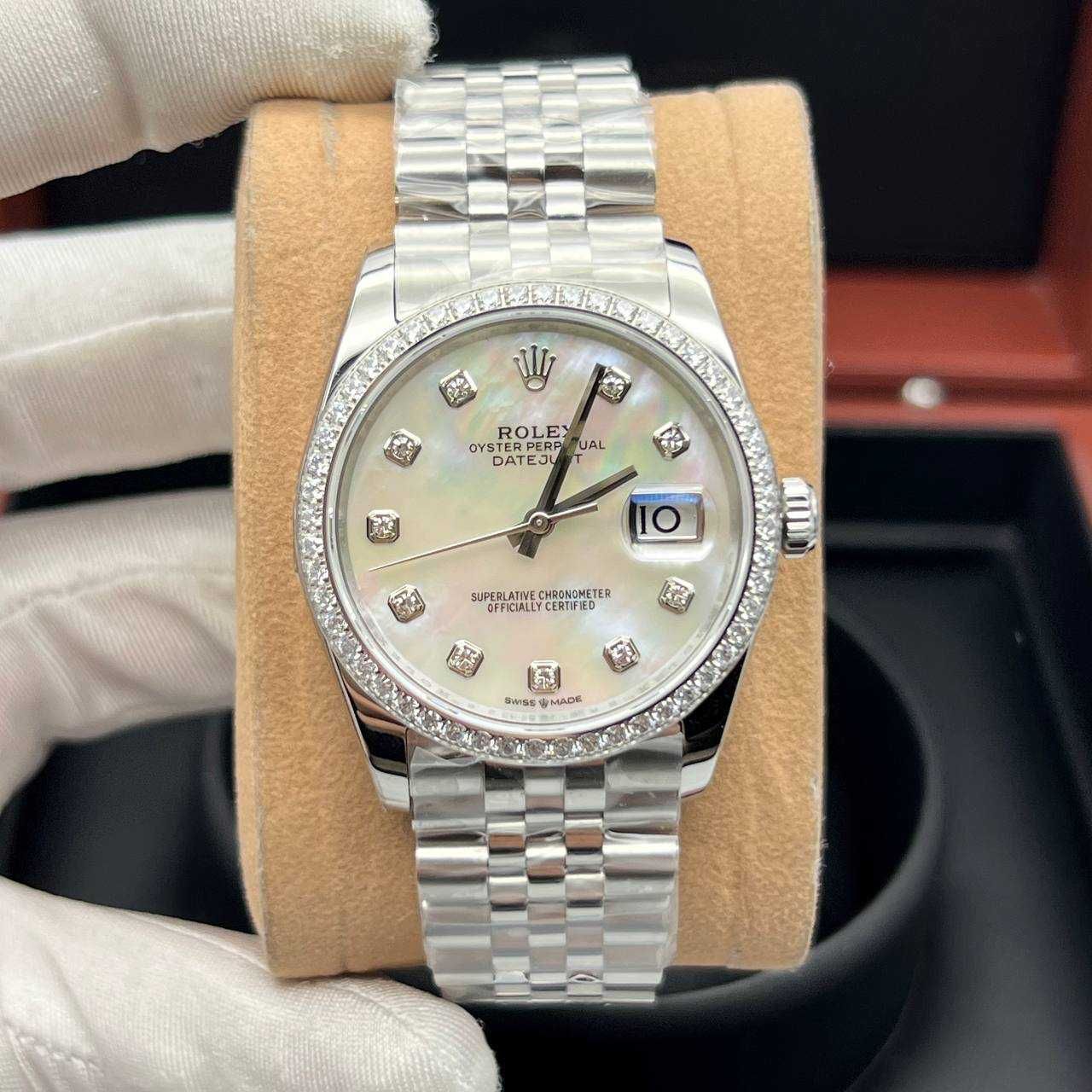 Rolex Datejust Jubilee 36mm сребро 2