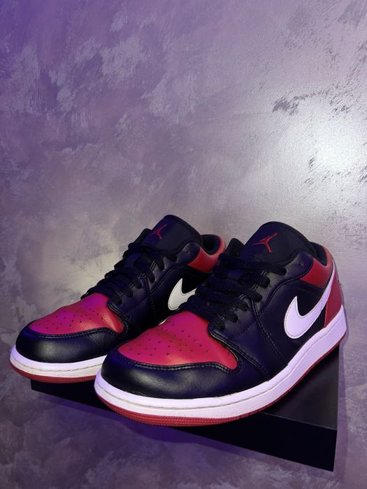 Jordan 1 low red