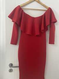 Rochie rosie marime 38