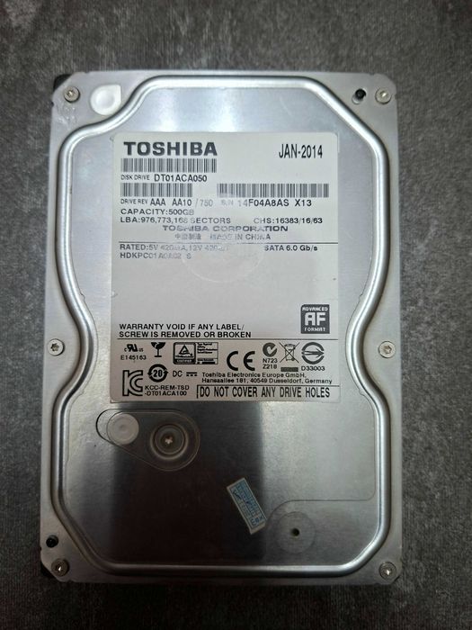 Харды 250-500 гб.