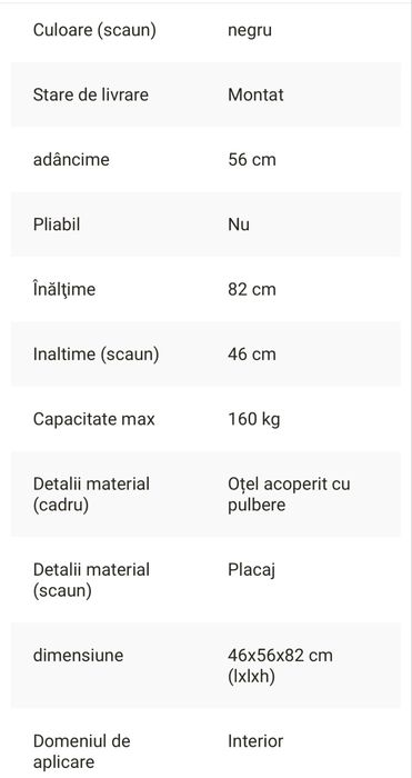 Scaune / Scaune cadru metalic