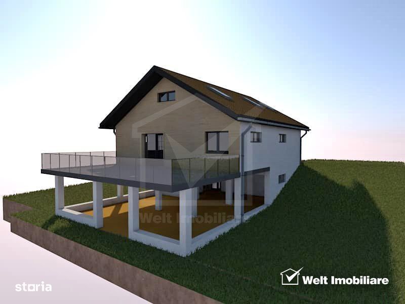 Proiect autorizatie casa P+1, teren 1000 mp, Salicea