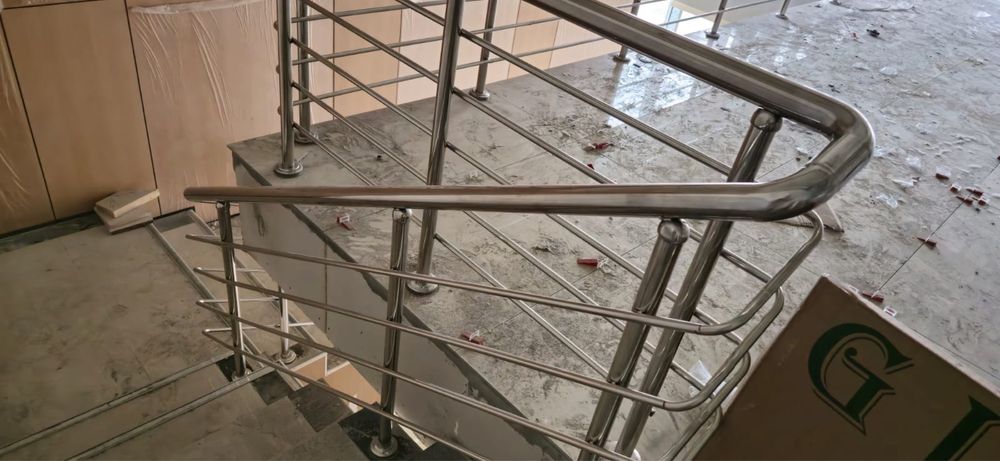 Ограждения из нержавейки, перила, поручни из нержавеющей стали