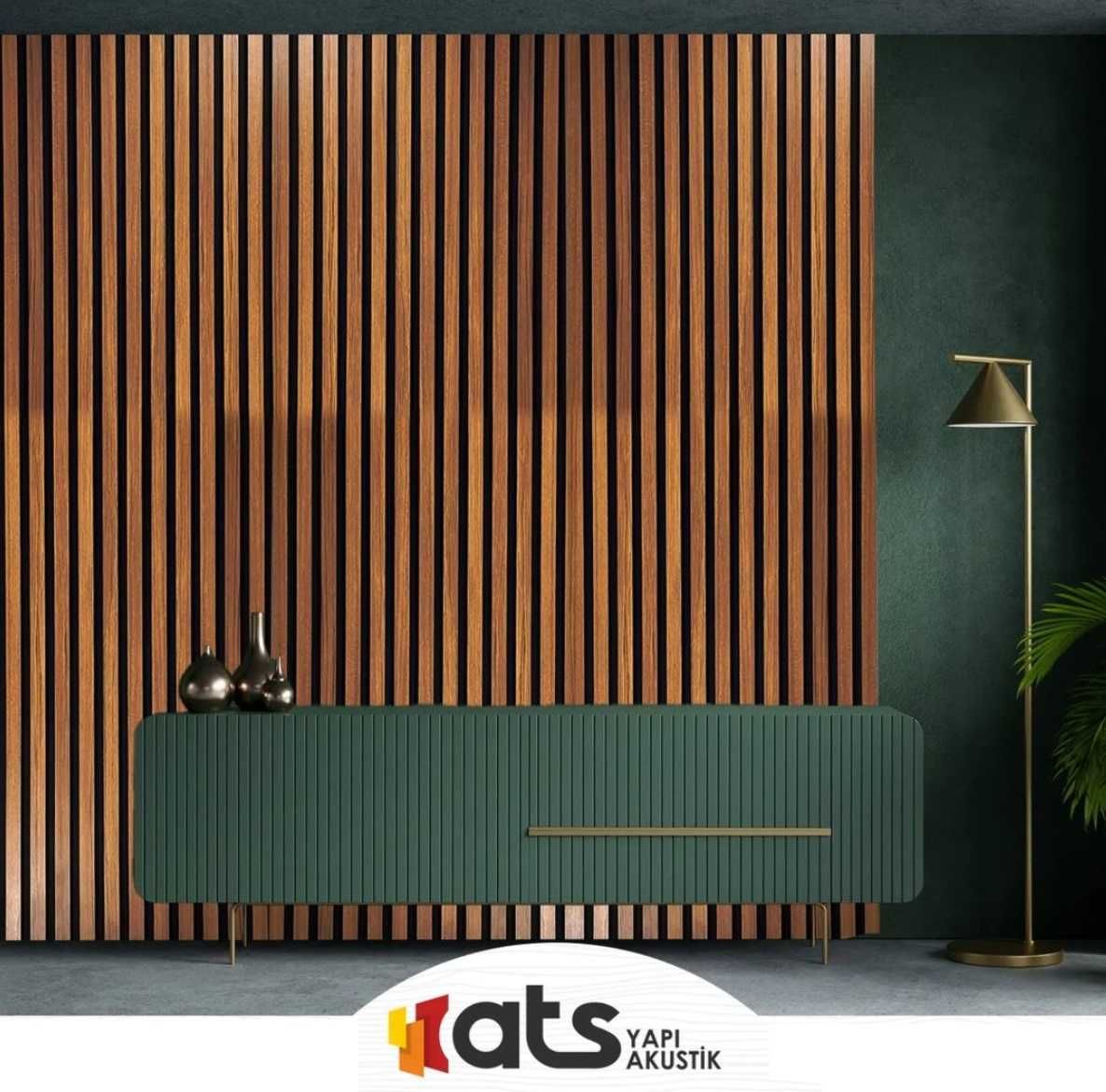 Декоративен стенен панел - MDF – Дъб барок – 24 x 280 см