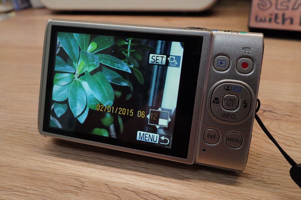 Aparat foto Canon ixus 285 HS digital WiFi transfer TOP instagram