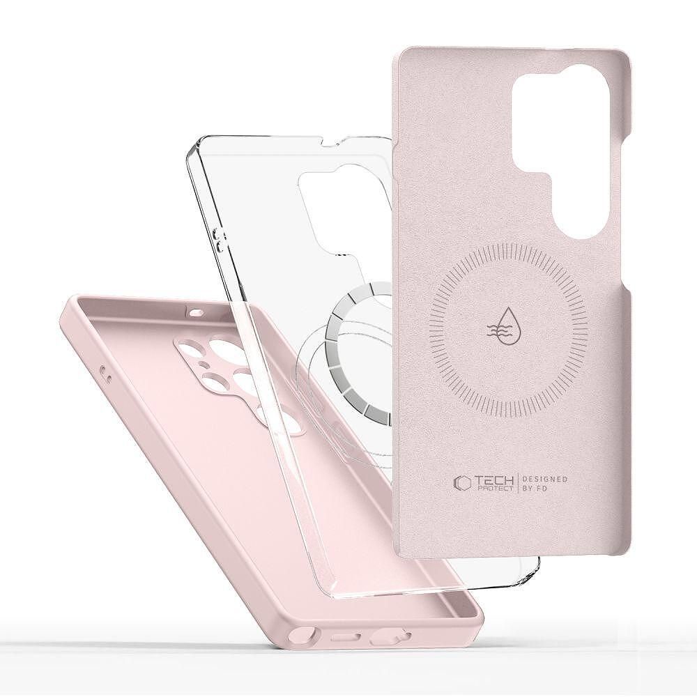 Кейс tech protect liquid silicone magsafe за samsung galaxy s25 ultra