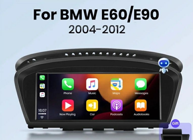 Navigatie Android dedicat BMW Seria 5 E60, E61, E63, E64, E90, E91,E92