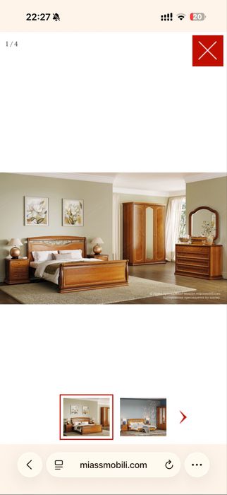 Спальный гарнитур Луиджи