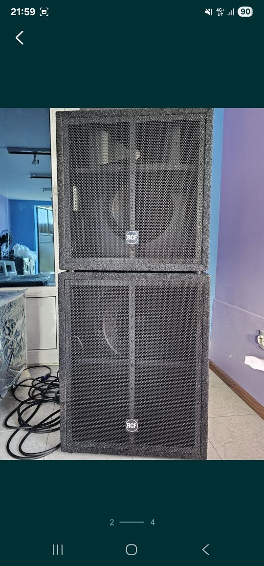Boxe topuri  nu rcf dynacord behringer audio