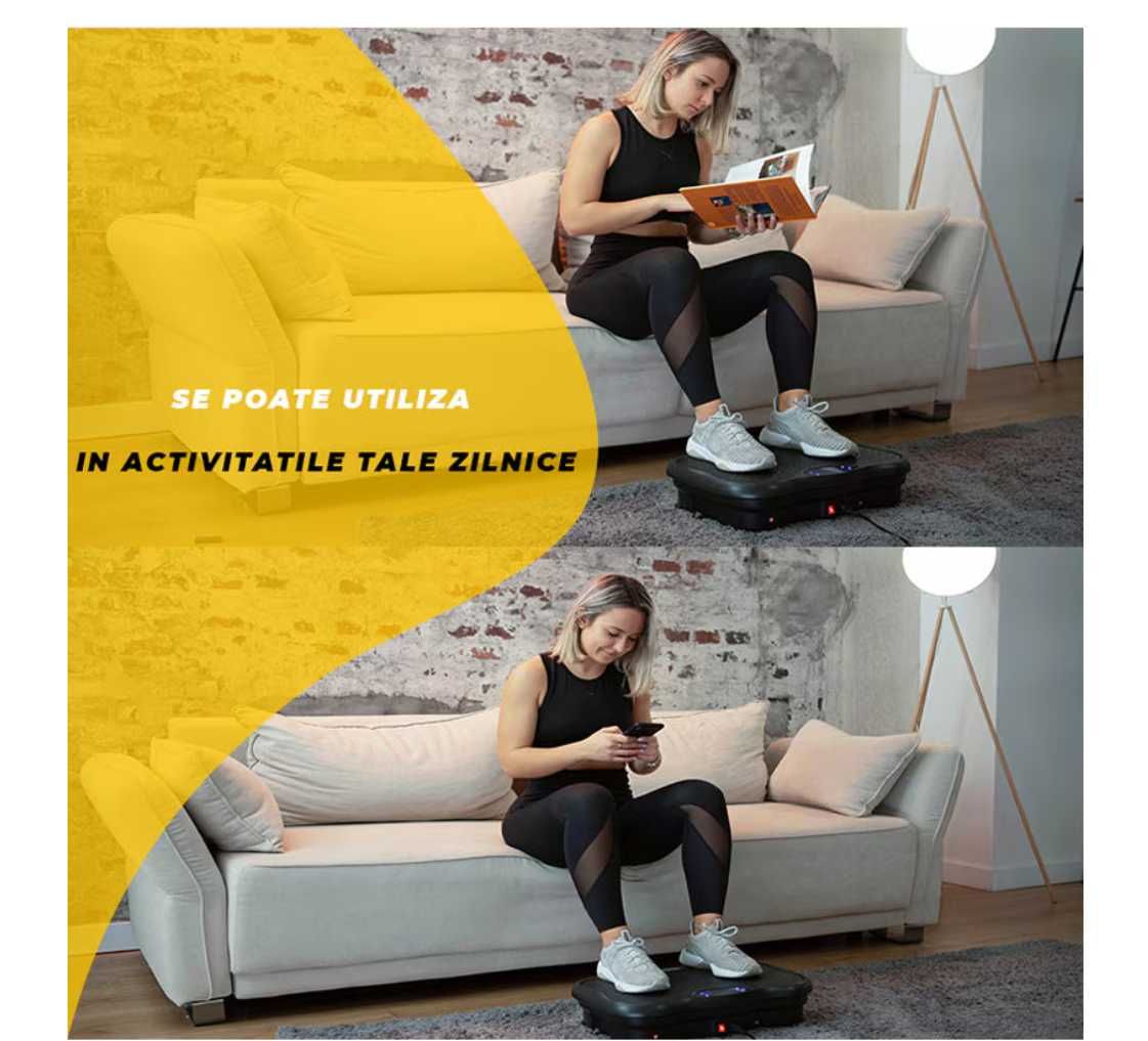 Aparat vibromasaj Progressive Ultrafit Pulse-R,nou si neutilizat,negru