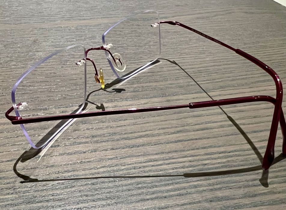 Безоправные очки  STEPPER  сделано в Германии-титаниум-оригинал